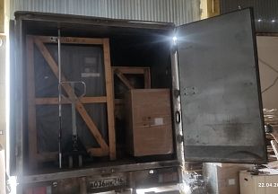 Отгрузка винтовых компрессоров Remeza ВК50-8 и ресиверов РВ 500.16.00 и осушителей RFD510 в г. Казань
