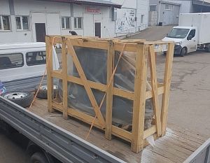 Отгрузка поршневого компрессора Remeza СБ4/Ф-500.LT100/16 в г. Красноярск